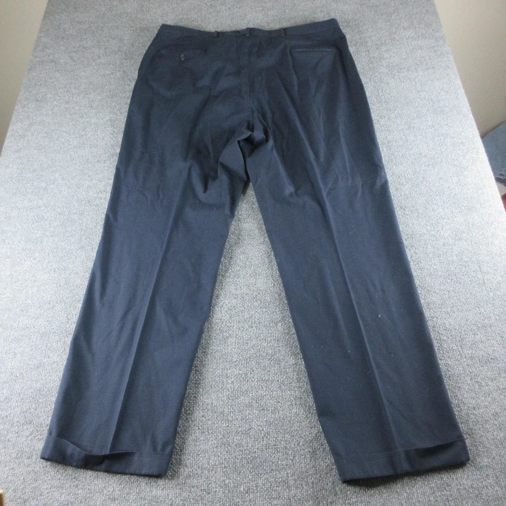 Perlis Suit Mens 48XL Blue Blazer Sport Coat 42x34 Pants 2 Button Career